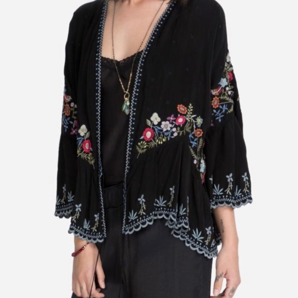 Johnny Was Aidan Ruffle Jacket NEW - Picture 8 of 9